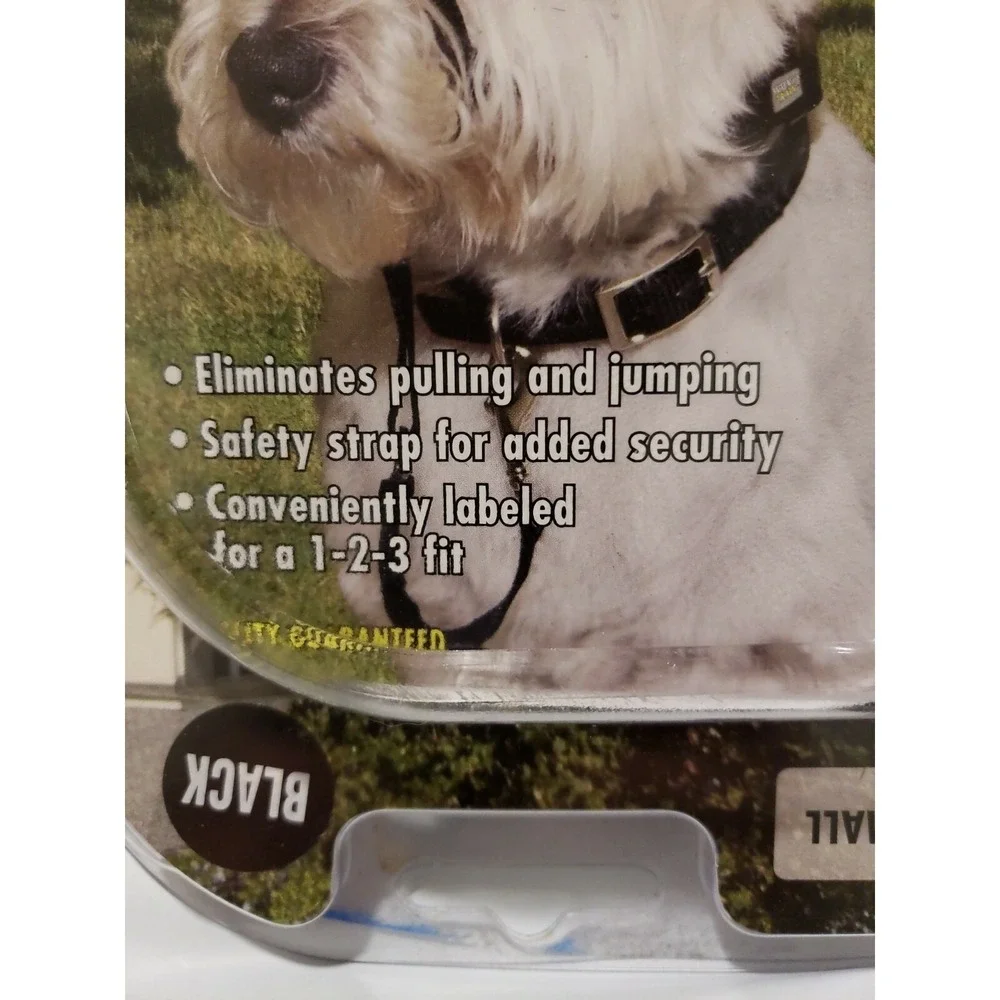 Dog Training Obedience Halter  Prevents Tugging ‎ Walk n Train Head SMALL Black - Picture 2 of 3